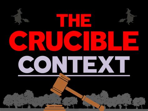 But in the midst of her struggle, a terrifying evil. . The crucible context pdf